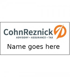 CohnReznick Name Badge